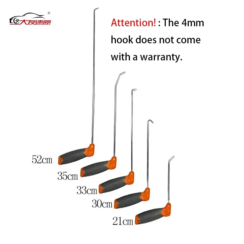 2026 63pcs Dent Repair Hooks Novice Veteran Full Set Rubber Covered Levers Crowbar Hooks Lever Tools OLIVER Fitment