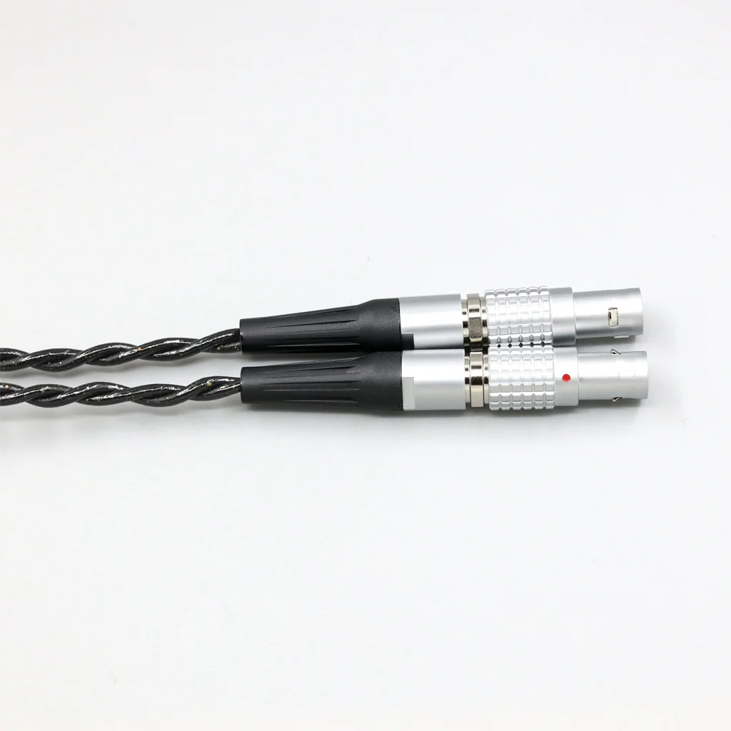 99% Pure Silver Palladium Graphene Floating Gold Cable For Focal Utopia Fidelity Circumaural Headphone LN008354 view 4