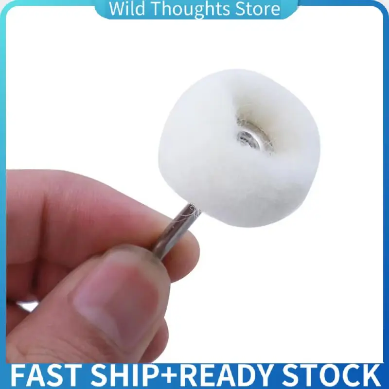 

100Pcs Mini Wool Polishing Wheel 3Mm Shank Buffing Wheel Polish Brush Rotary Abrasive Brush Hand Grinding Buffing Tools-[Qahk]