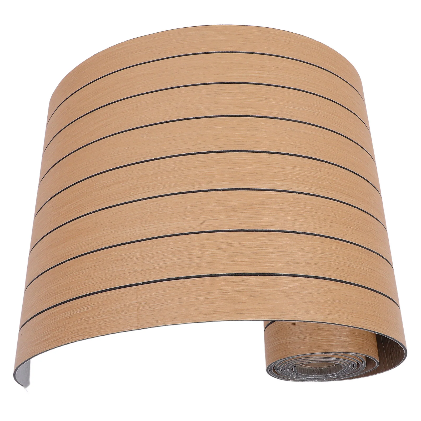 

3D Peel Stick Wall Panels Brown Self-Adhesive Waterproof Decorative Slat Stickers Kitchen Bathroom Wall Covering Wallpaper