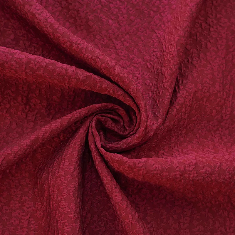 

Винтажное темно-бордовое жаккардовое платье, весна-лето, платье с цветочным тиснением, сияющая элегантная бретелька, устойчивая к органическим дизайнером «сделай сам»