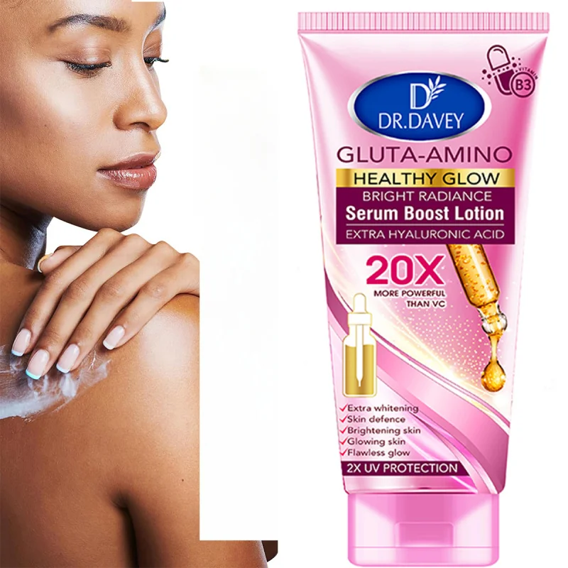 

300 мл DR.DAVEY GLUTA AMINO BODY LOTION лосьон для тела увлажняющий крем большой емкости увлажняющий аромат освежающий