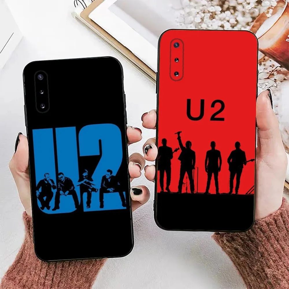 

Rock U2 Band Phone Case For Samsung Galaxy A13,A21s,A22,A31,A32,A52,A53,A71,A80,A91 Soft Black Phone Cover