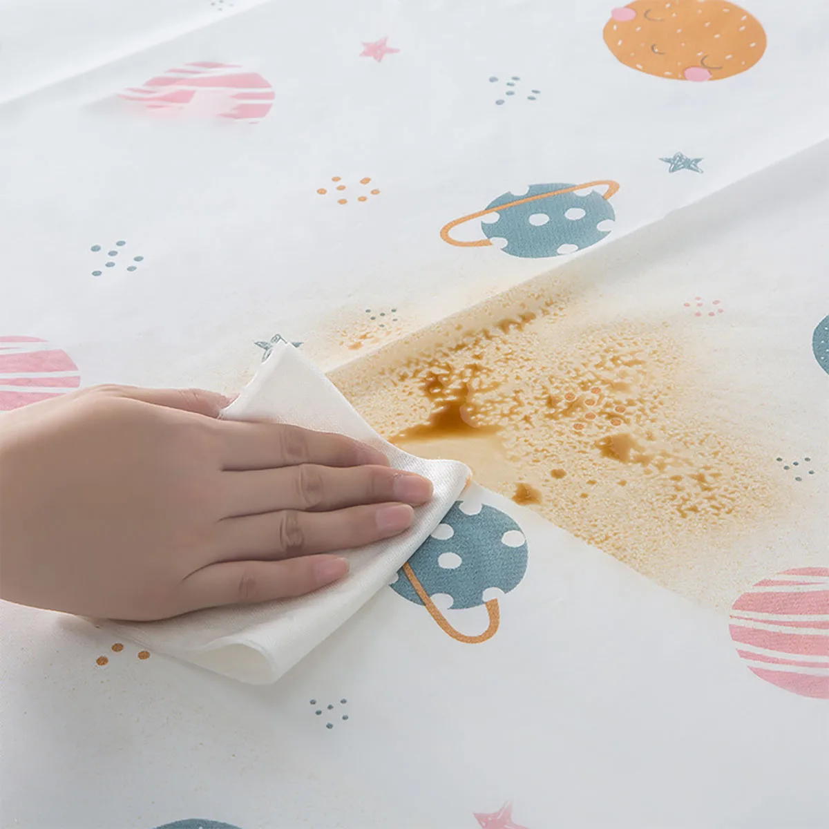Refrigerator Dust Cover with Storage Bag Washable Printing Multi-purpose Household Washing Machine Cabinet Dust Protection Cover