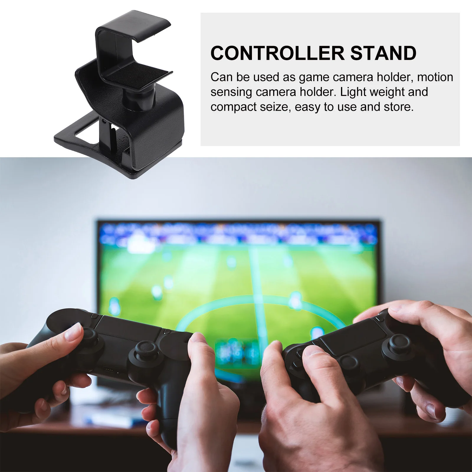 

Durable Mount Camera Holder Motion Sensing Camera Bracket Compact Size Easy to Use Store Mount Clip Plastic Bracket