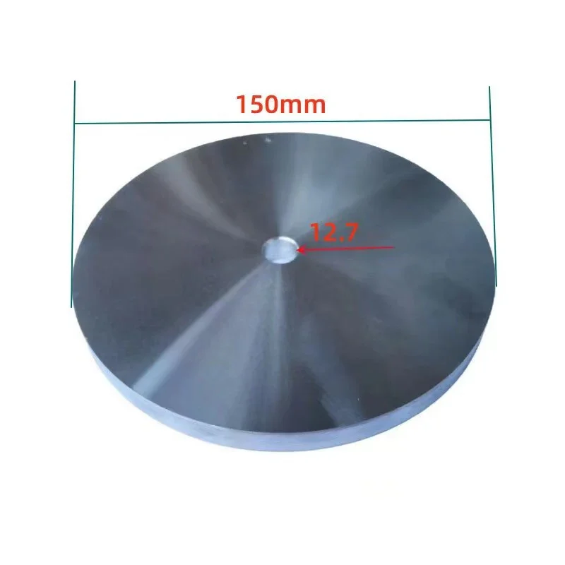 Lead Tin Alloy Polishing Disc Jewel Polishing 6Inch 150mm 12.7 Hole Gemstone Angle Polishing Disc Tin Lead Disc