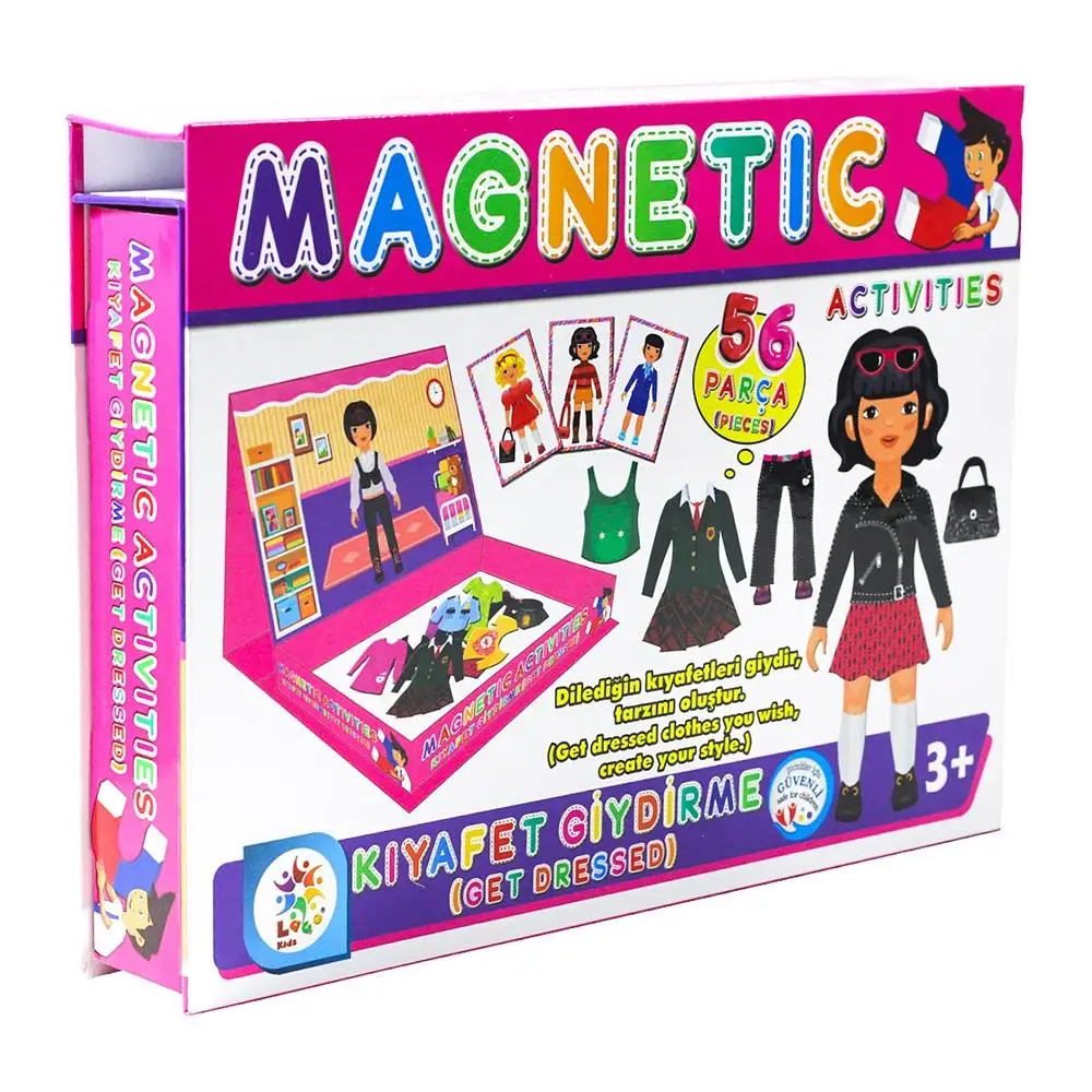 Magnetische Meisje Dress Up Activiteit Game Set