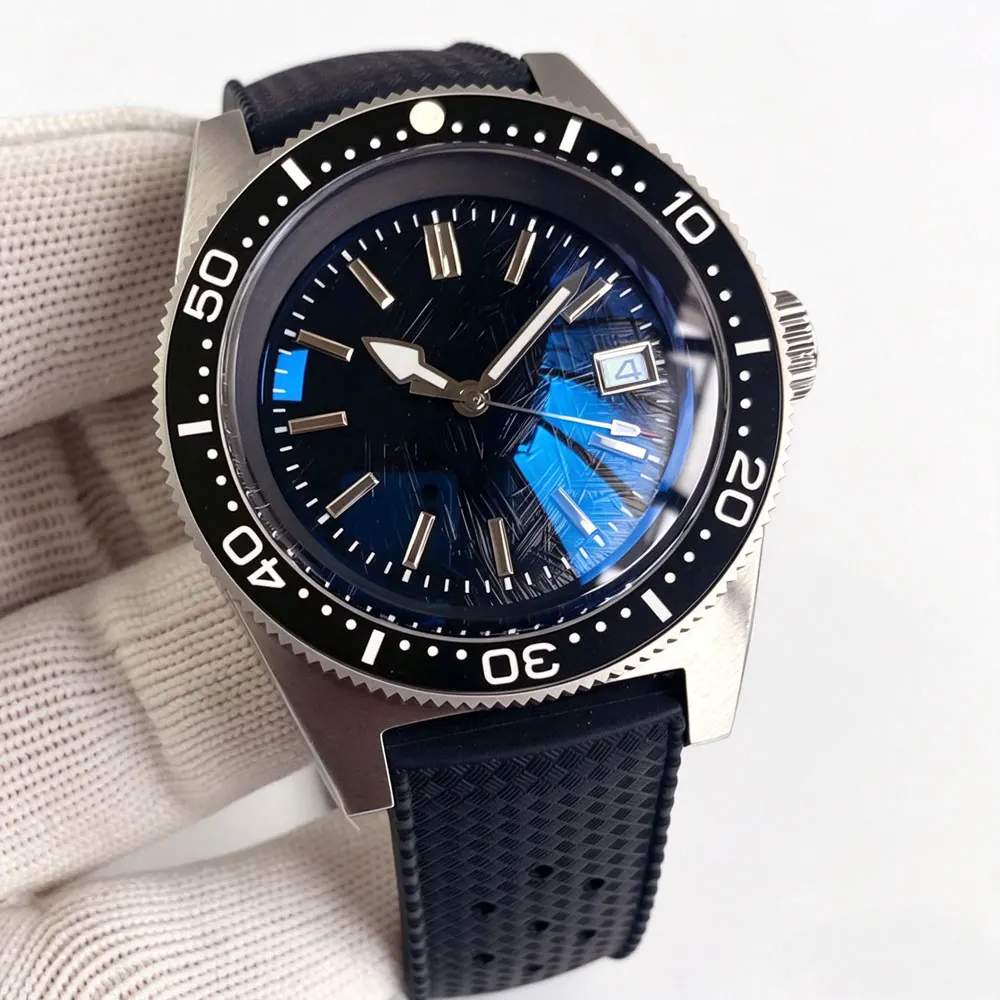 Tandorio New Mechanical Watches for Man 62mas Style Miyota 8215/Asia 2824 Movement AR Domed Sapphire Glass Sports Clock