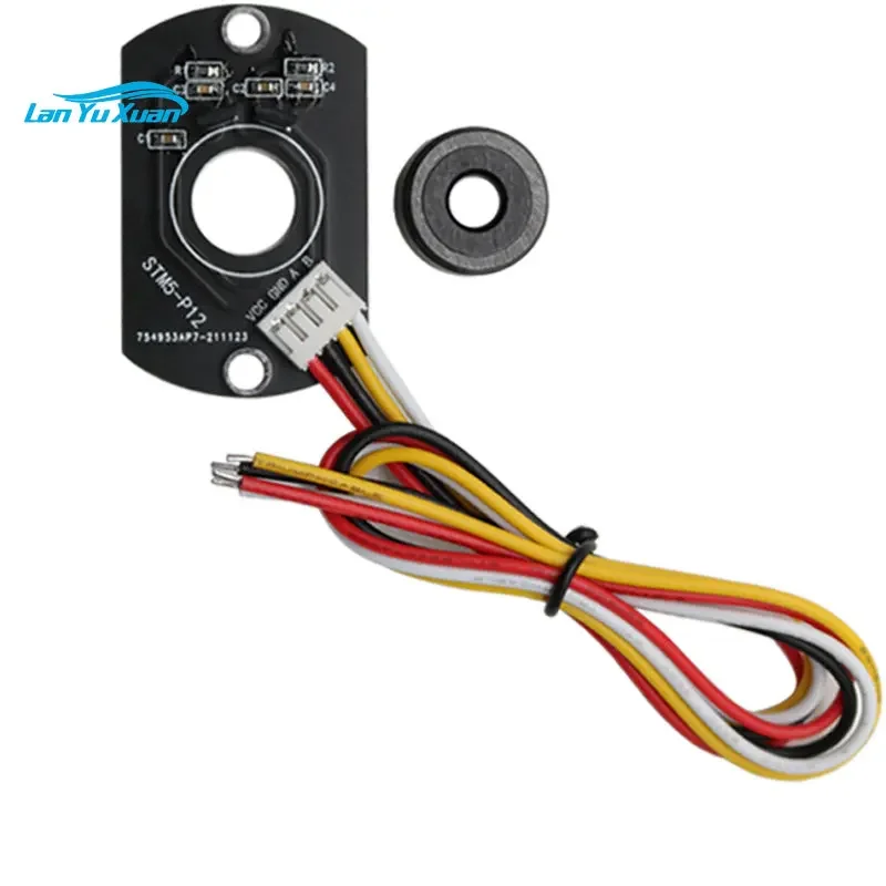 

Double Hall magnetic encoder, steel pipe motor, code plate, cylinder motor, speed measurement direction sensor, tail shaft 5mm