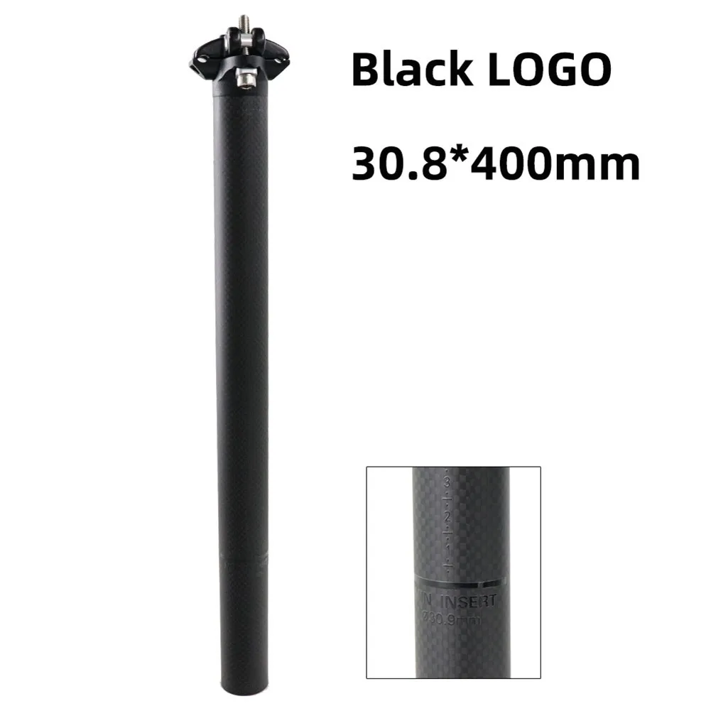 27 2mm Carbon fiber Ultralight Seatpost for MTB Road Bike High Strength and Sturdy 3K Matt Appearance 215g Weight