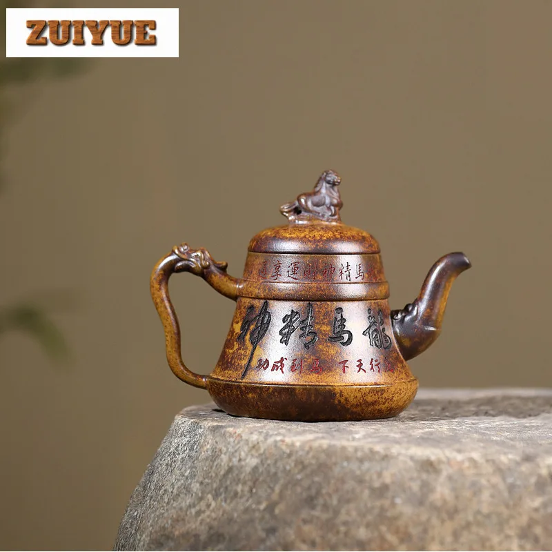 tetera-de-arcilla-purpura-yixing-de-350ml-tetera-hecha-a-mano-de-dragon-zhong-mineral-crudo-tetera-de-arena-dorada-con-filtro-tetera-zisha