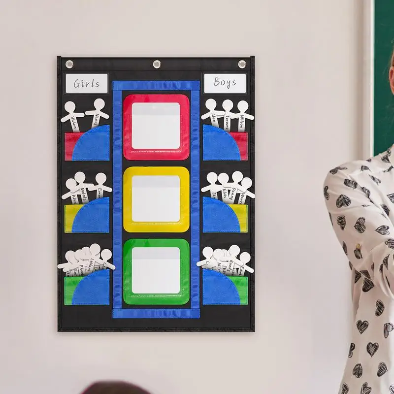 Behavior Pocket Chart Classroom Management Tools Stoplight Behavior Pocket Chart for Kids Students