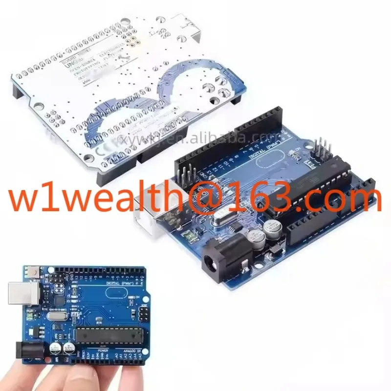 

For Arduinos UNO R3 development board CH340/ATEGA16U2 DIP ATMEGA328P R3 module without cable