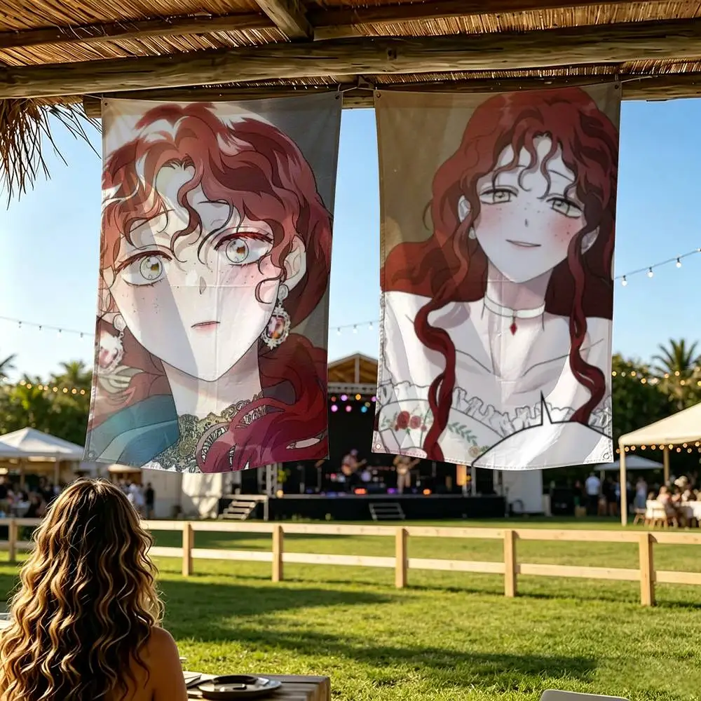 manhwa Under the Oak Tree Tapestry Background Hanging Cloth Bedroom Room Decor Aesthetic Tapestry Wall Party
