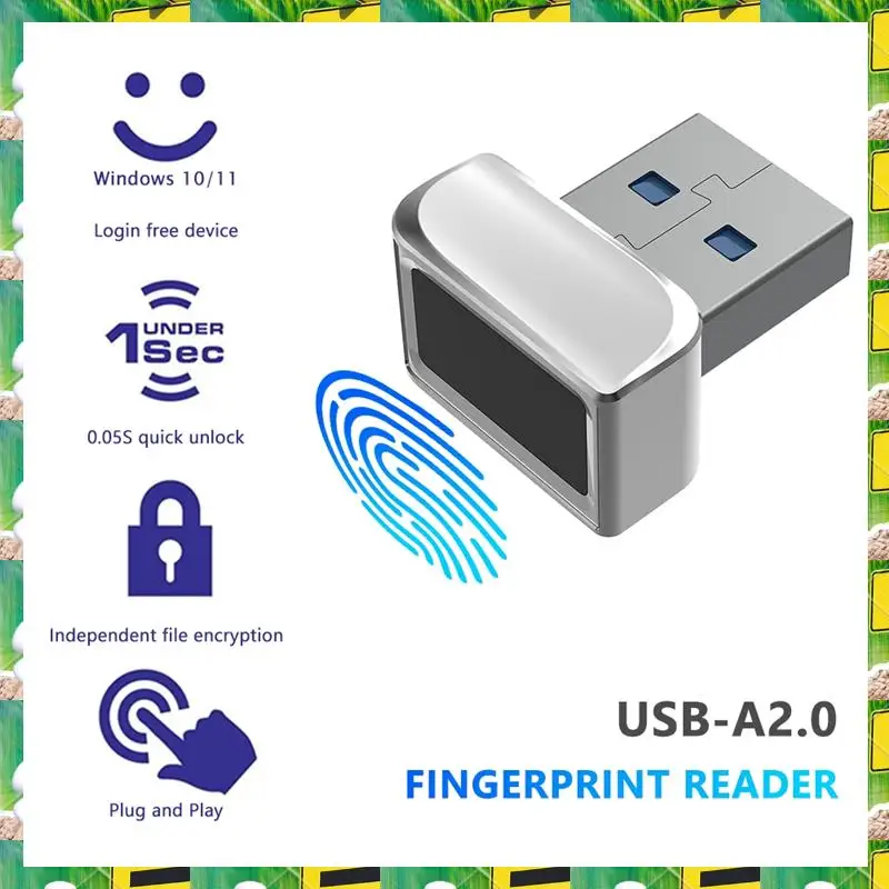 3C Elektron USB Vingerafdruklezer Module Voor Windows 7 10 11 Hallo Biometrische Scanner Hangslot, USB Vingerafdruklezer Module Voor