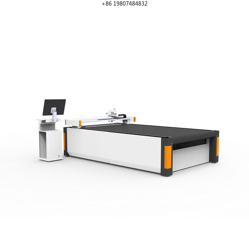Best Selling Automatic Digital Oscillating Knife, Corrugated Paper Box CNC Cutting Machine, High Precision,