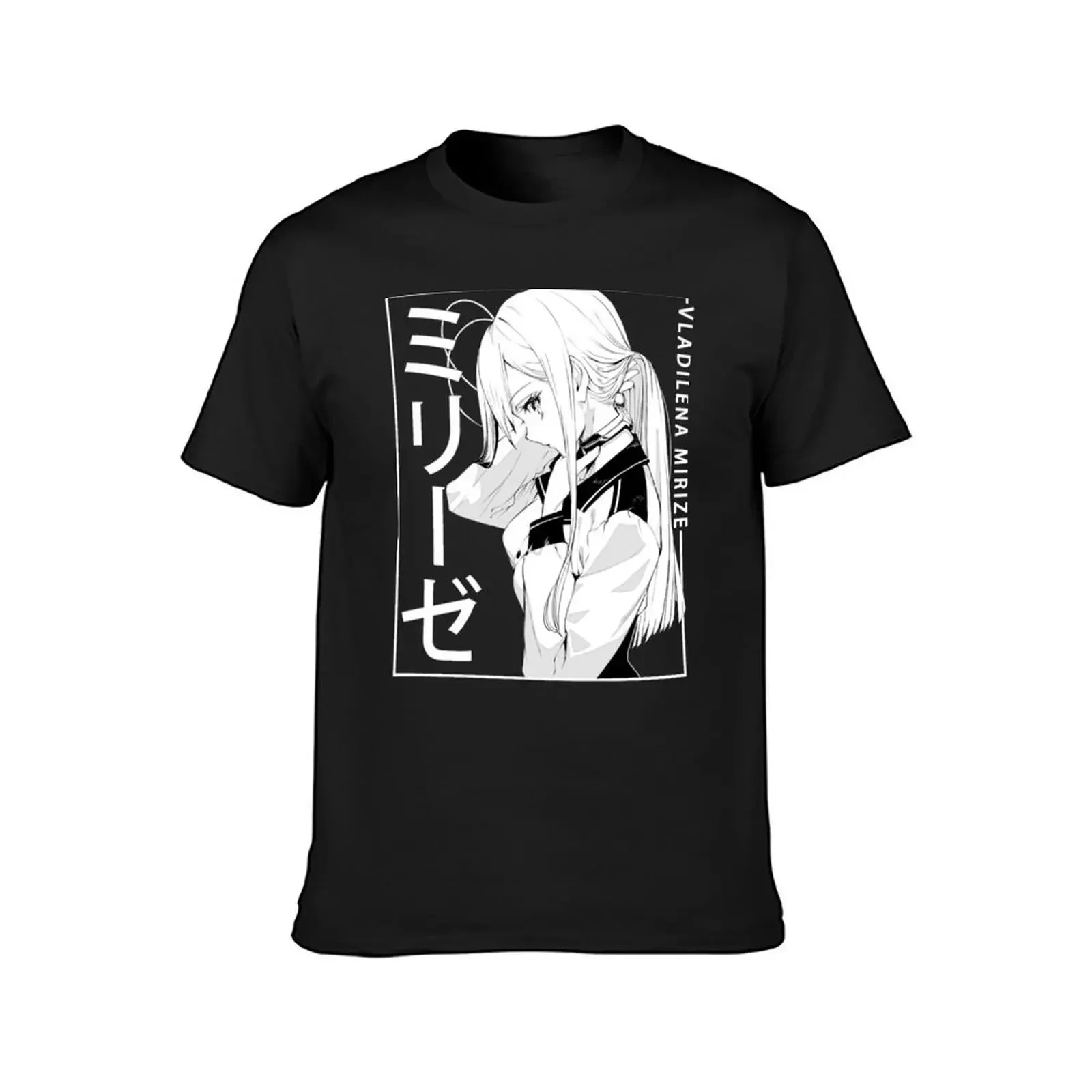 Lena Vladilena Milize Mirize Eighty Six Anime T-Shirt plus sizes for a boy mens funny t shirts