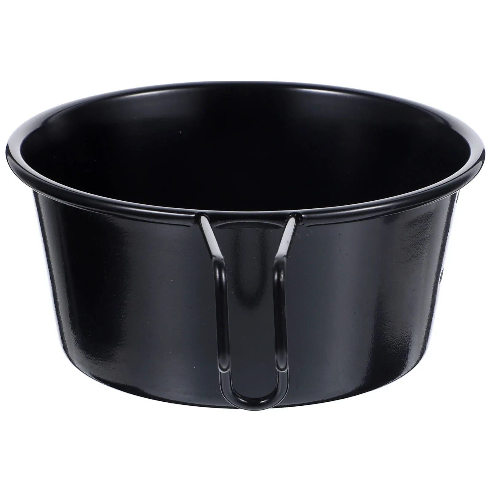 

Stainless Steel Camping With Handle Lightweight Soup Portable Outdoor Compact Storage Heat Resistant Cooking Bowl Camping Metal