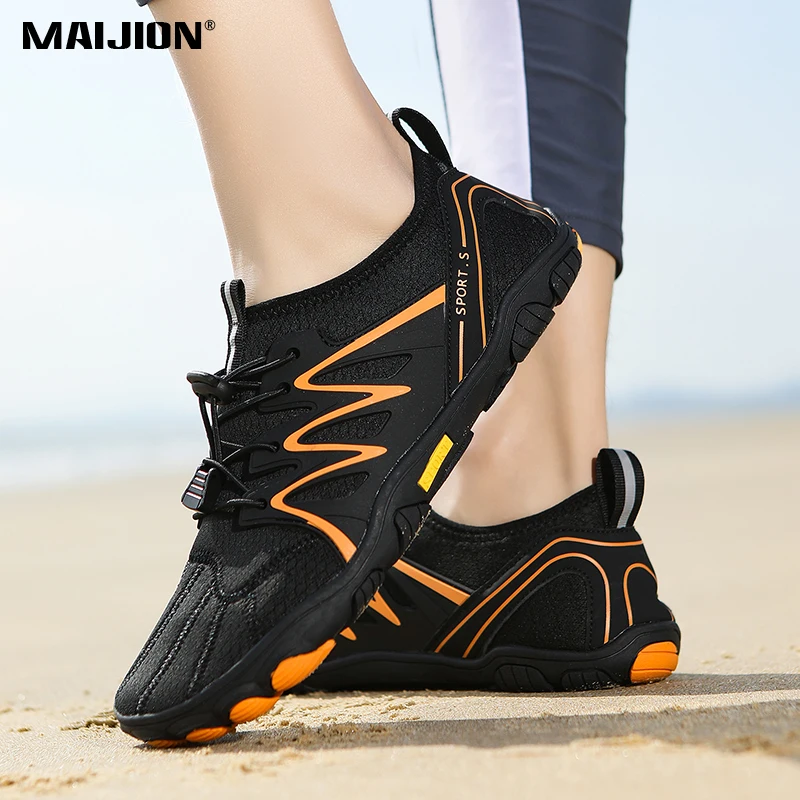 

Обувь для водных видов спорта MAIJION Aqua, быстросохнущая обувь для прогулок по воде, пляжная обувь для водных видов спорта, мужские и женские кроссовки для прогулок по воде, для серфинга, катания на лодках, плавания