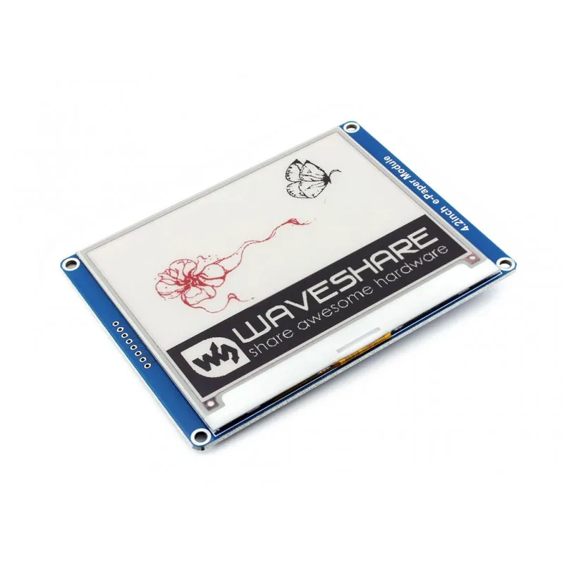 

400x300, 4.2inch E-Ink display module, three-color，4.2inch e-Paper Module (B)