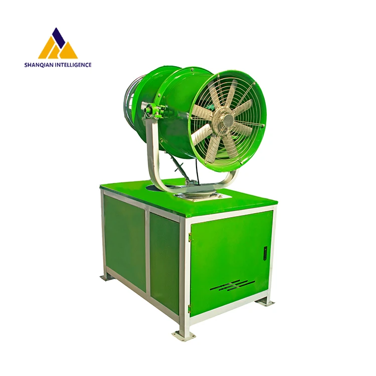 Cannone per nebbia spruzzatore d'acqua con controllo automatico della polvere industriale per l'agricoltura