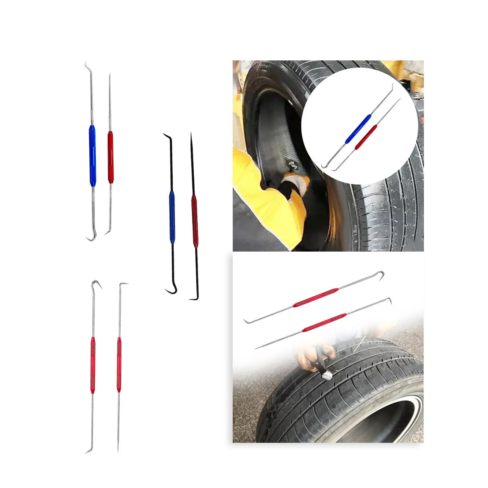 

2x крючок для сальника, портативный прочный крючок для обслуживания транспортных средств в мастерской