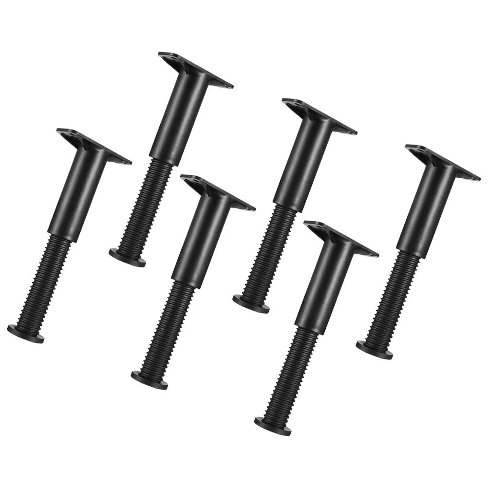 

6 Pcs Support Frame Table Legs Bedframe Replacement Furniture Extenders Household Adjustable Part