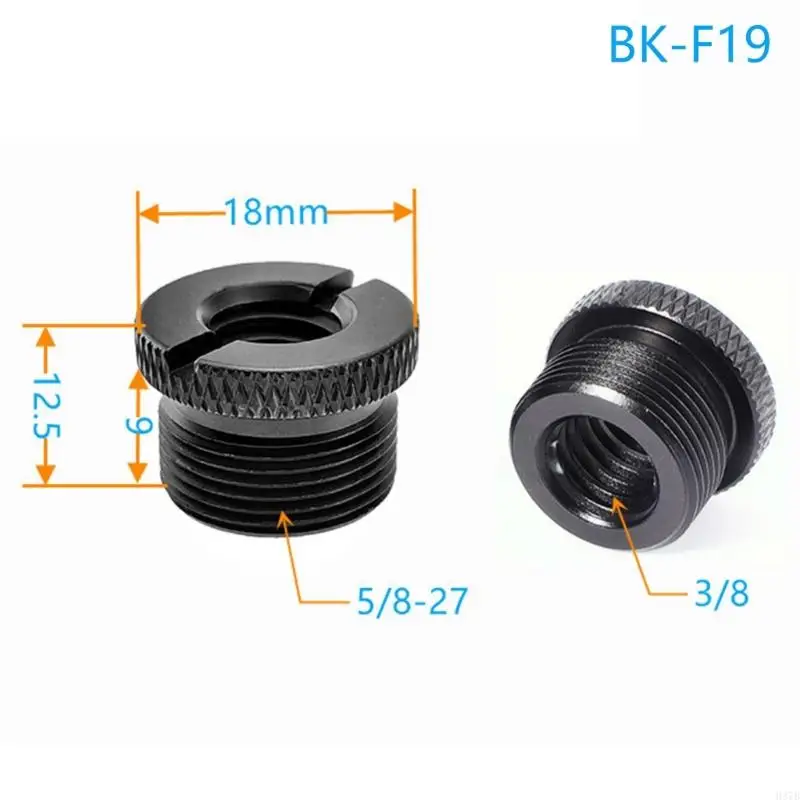 H37B Камера металлический винт от 3/8 до 5/8 самка к мужскому адаптеру для крепления для нити для микрофона штатива