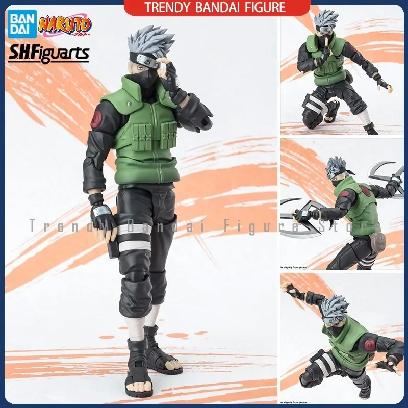 In Stock Bandai SDCC2024 Hatake Kakashi NARUTOP99 Exclusive Edition S.H.Figuarts SHF Action Figure Anime Model Toys Hobby