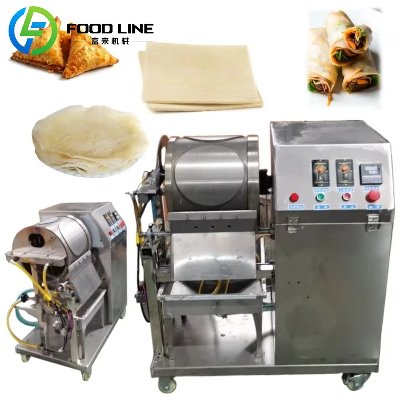 Industrial Tortilla Making Machine for Bussiness Tortilla Bread Making Machine Spring Roll Making Machine Customized