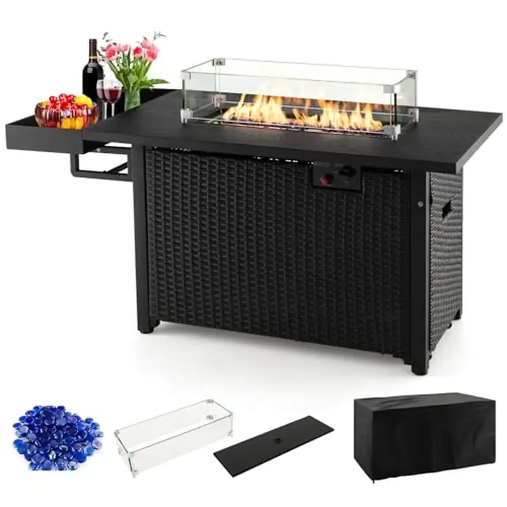 Outdoor Propane Fire Pit Table 52