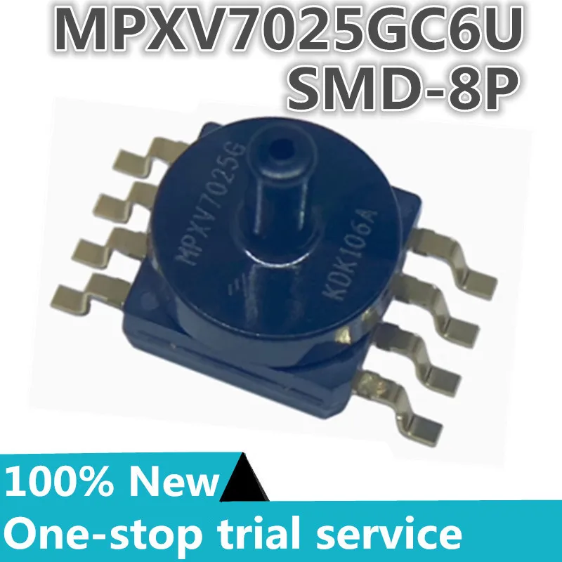 2-50pcs %Original spot MPXV7025GC6U SMD-8P Pressure range: ±25Kpa pressure sensor