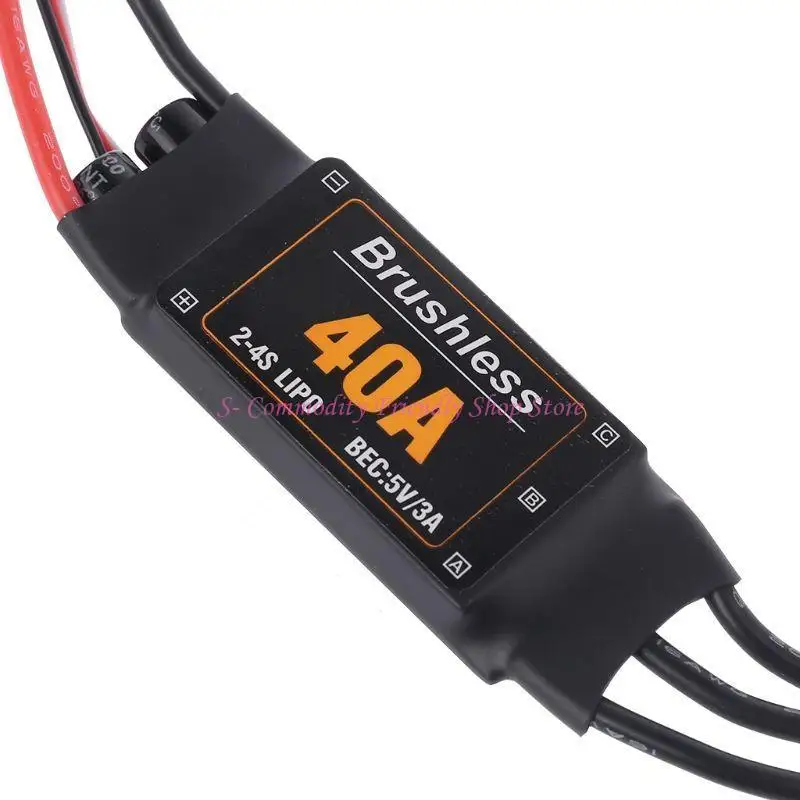 85AE R/C 40A Brushless Motor ESC Controller Waterproof Accessory for RC Quadcopter