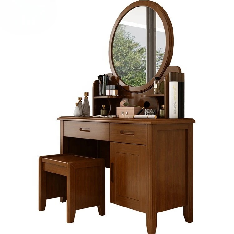 Chinese Multi-functional Economic Makeup Cabinet Dressing Table