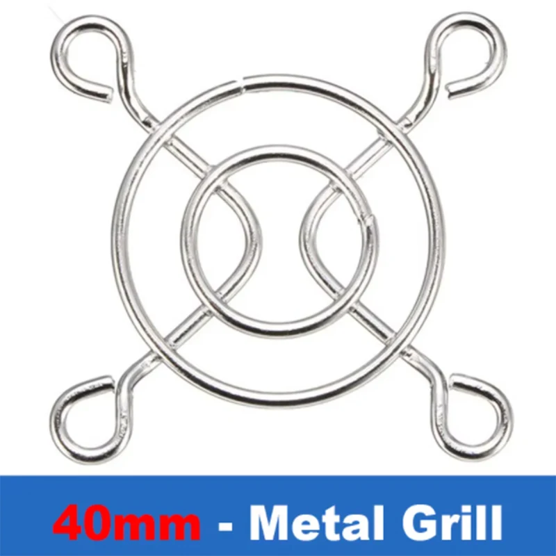 High Quality 4/5/6/7/8/9/12cm Iron Mesh Chassis External Conversion Cooling Fan Protective Fan Metal Mesh Cover Rust Proof A2
