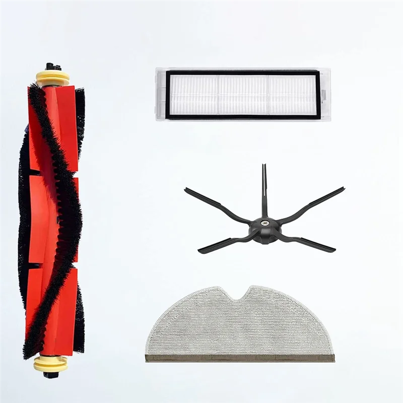 

AB34-For Roborock Maxv S5 S5 Hepa Filter Mop Cloth Replacement Parts For Robot Vacuum Cleaners