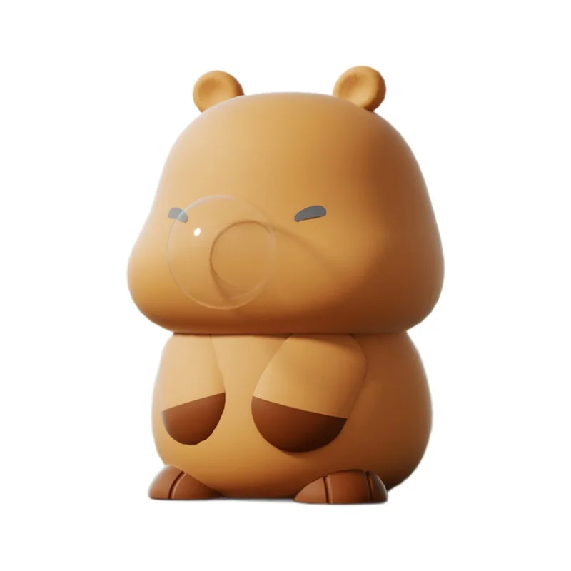 柔らかい吐き出し型おもちゃ 漫画カピバラ パンダ ペンギン スクイーズ ストレス解消おもちゃ 面白い子供用スクイーズボール 感覚玩具 フィジェットトイ