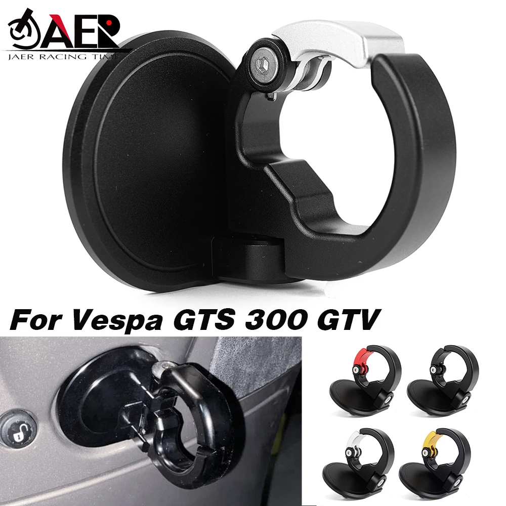 Motorcycle Accessories Foldable Storage Luggage Hook for VESPA GTS250 GTS300 2013-2020 Trip Bag Hanger Helmet Hook Holder Lock