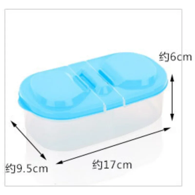 

1PC Healthy Plastic Food Container Portable Lunch Box Capacity Camping Picnic Food Fruit Container Storage Box for Kids Dinnerw