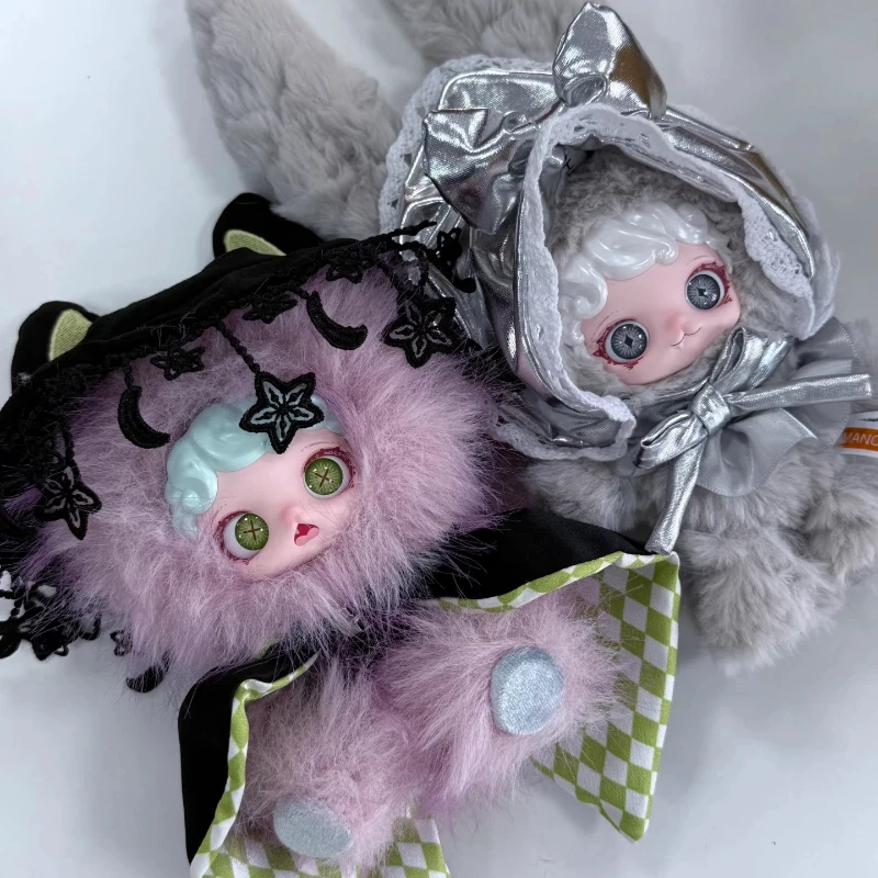 

New Manchao Mioco Plush Vinyl Doll Blind Box Cute Collectible Figurine Mystery Toy Gift For Kids Girls Home Decor Doll