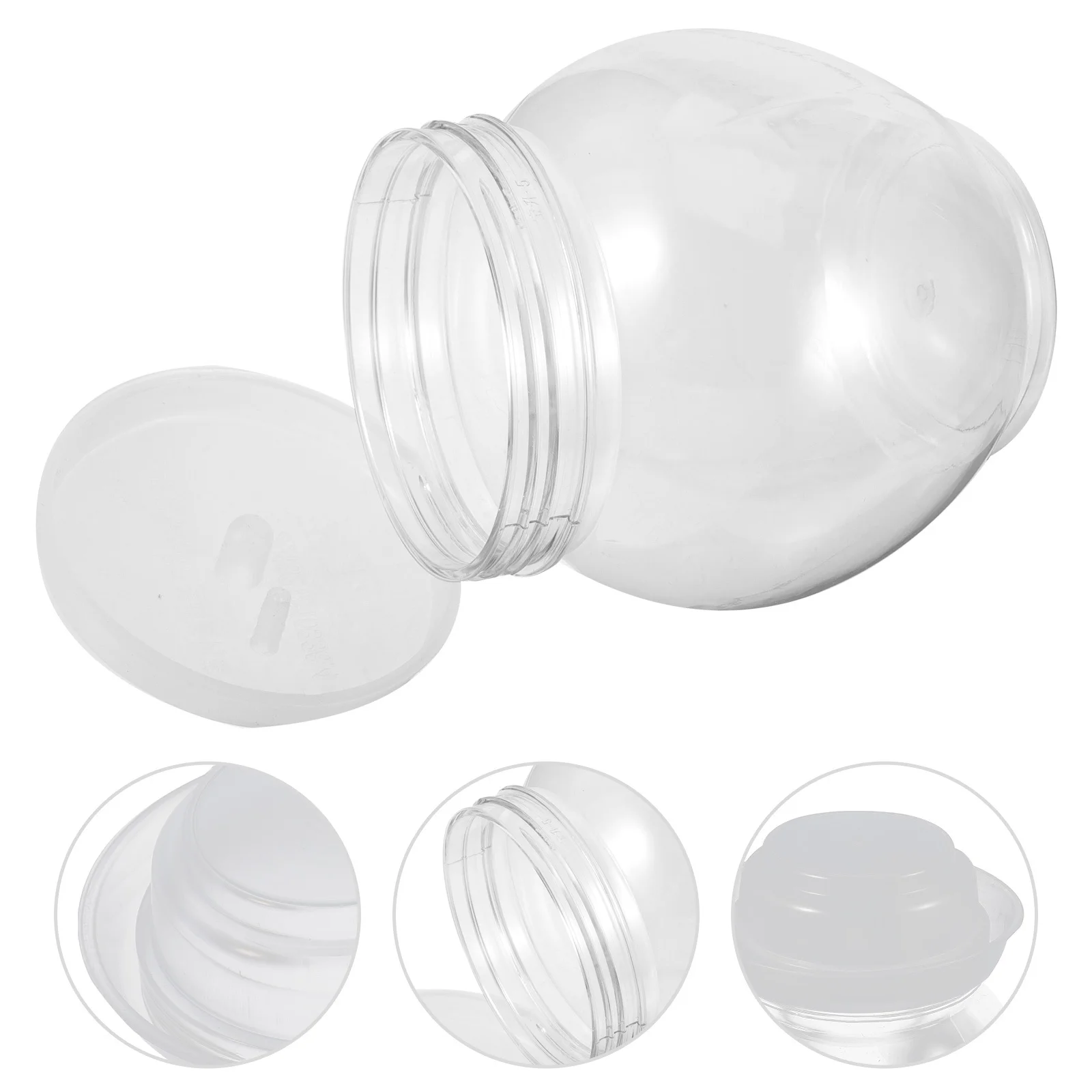 

Vegetable Pickling Jar Transparent Airtight Fermentation Container for Kitchen Multiuse Kimchi Containers Pickle Jar