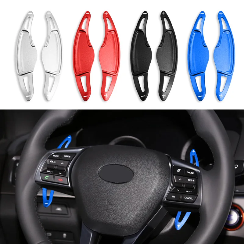 For Hyundai Sonata 9th generation steering wheel modification parts, gear shift paddles, interior modification parts, patches