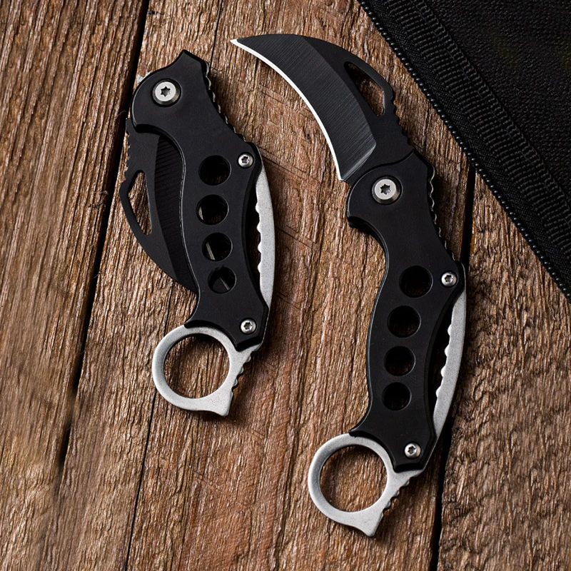 Outdoor Camping Survival Knife Stainless Steel Folding Knife Multitool Pocket Knives EDC Knives Box Cutter