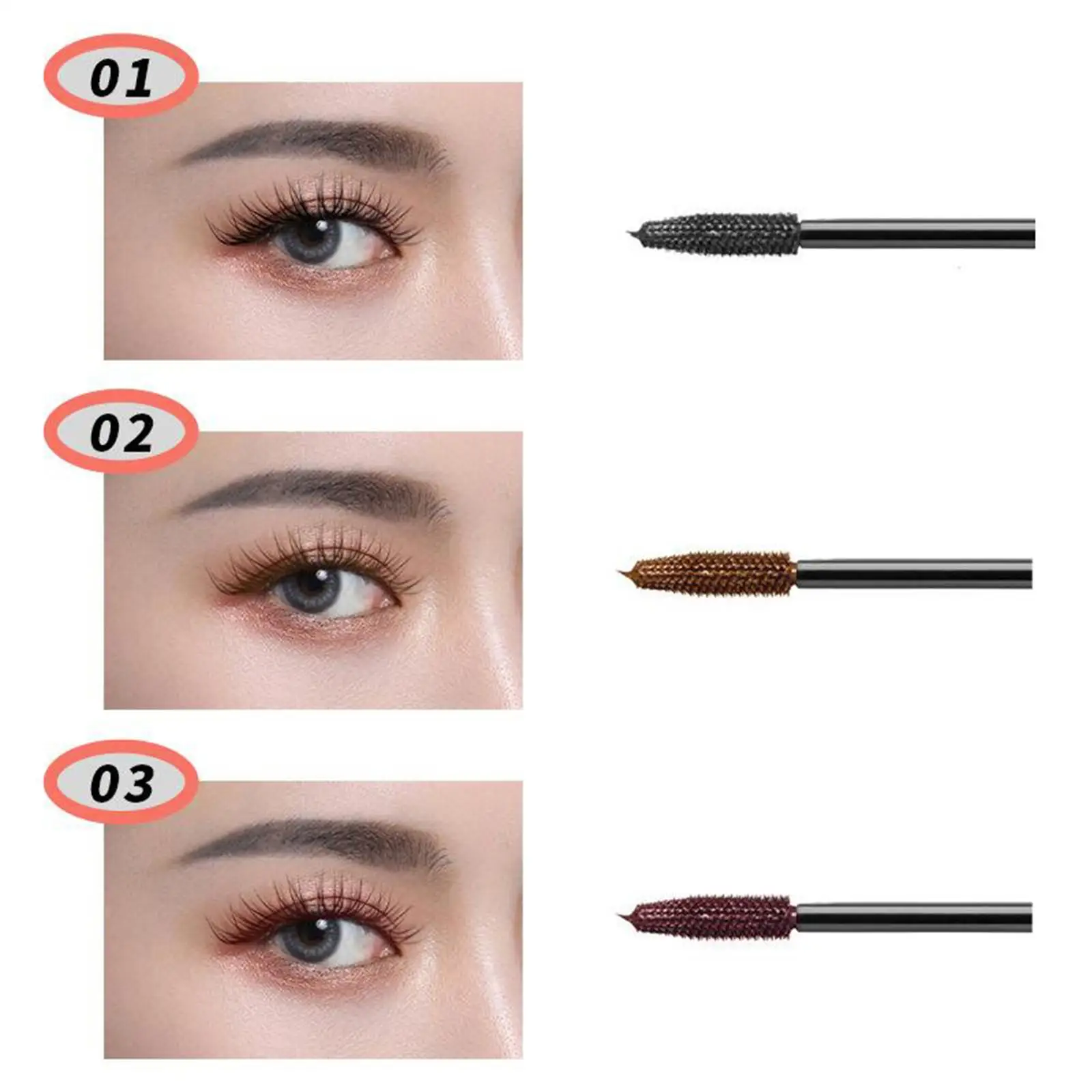 Extensão de maquiagem WaterThick Volumizing Alongamento Fortalecedor Curling de longa duração para festa/diário