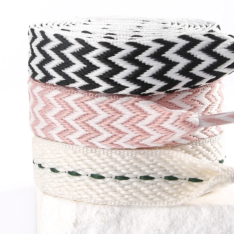 1 par de nuevos cordones de zapatos anchos de 1,5 CM para mujeres y hombres, cordones planos informales para zapatos, zapatillas de deporte de repuesto, cordones para zapatos de encaje