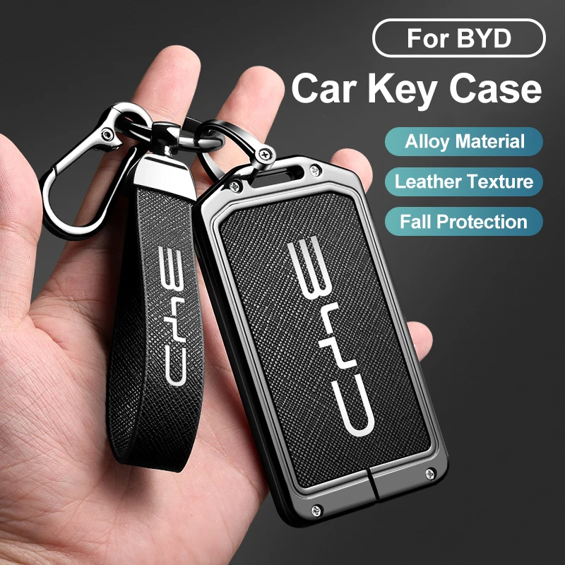 Modisches Auto-NFC-Karten-Schlüsseletui für BYD Atto 3 Tang DM Han EV Song Pro Qin Plus Schutzhülle Schlüsselanhänger Auto-Zubehör – Detail 11