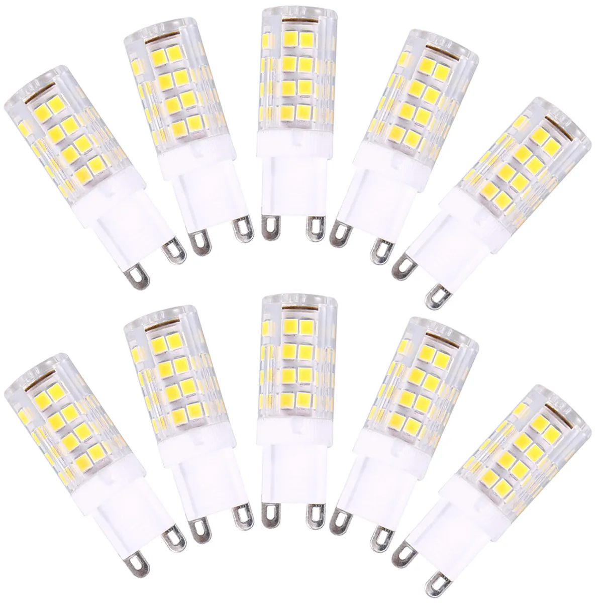 G9 LED Bulb Warm White Light 5W Energy Efficient 360 Degree Omnidirectional Beam Ideal for Home Lighting Kitchen Bedroom