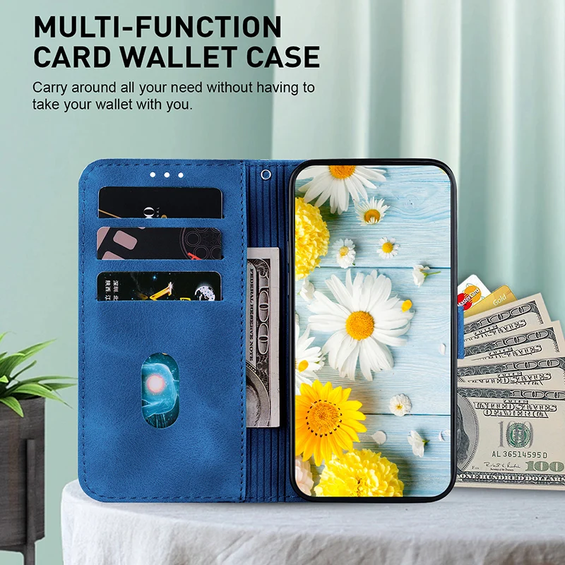 Stand Flip Wallet Case for Xiaomi Poco X8 Pro Max X6 X7 PRO X5 X4 PRO 5G x4 GT X3 X3 NFC X3 GT Leather Protect Cover