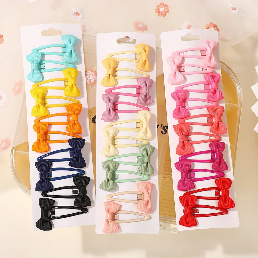 

Kids Candy Color Hair Clip Set 10/20Pcs Fashion Butterfly Bangs Barrettes Cute Hair Pins Girls Headdress Baby Cute Accessories