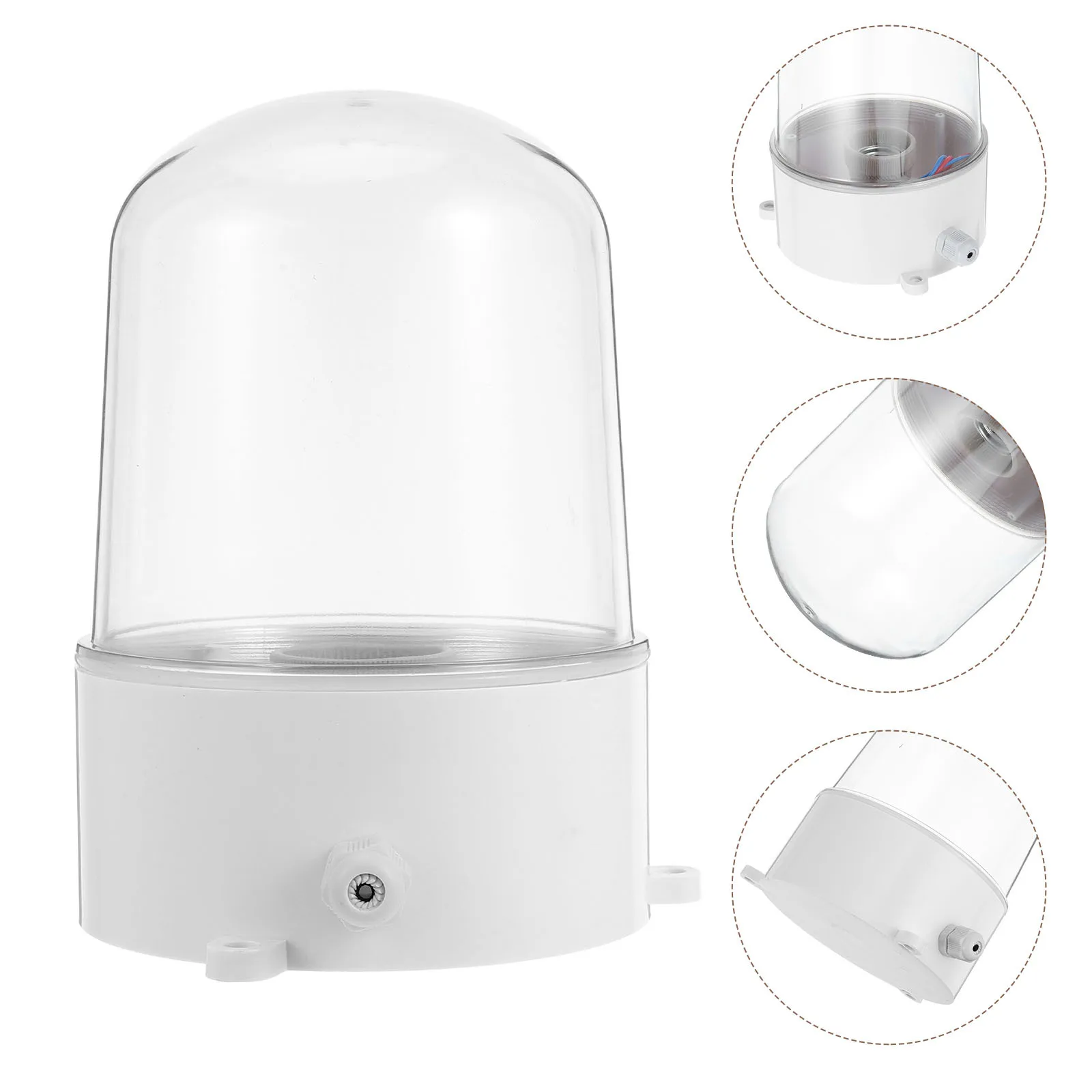 

Cold Storage LED Lightshade Waterproof Vapor Proof Design Low Temperature Resistant Durable Plastic Cover Easy Operation